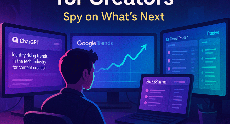 ai trend prediction dashboard setup for content creators using chatgpt and google trends