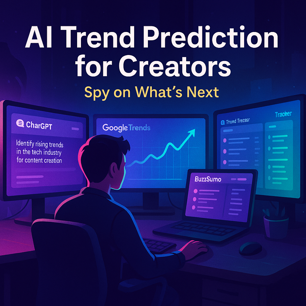 ai trend prediction dashboard setup for content creators using chatgpt and google trends